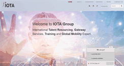 Desktop Screenshot of iota-group.com