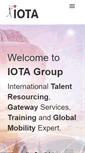 Mobile Screenshot of iota-group.com